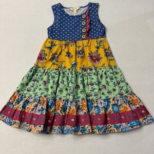 Matilda Jane Wild Heart Girls Dress Choose Your Own Path Collection Size 6